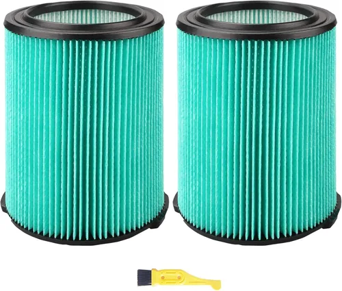 Miniatura 7 de Paquete de 2 filtros plisados VF5000 de 3 capas para Ridgid para aspiradora de 6 a 20 galones WD1450 WD0970 WD1270 WD09700 WD09700 WD06700 WD1680