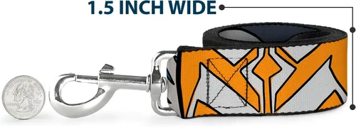 Miniatura 6 de Buckle-Down Star Wars Correa para mascotas, correa para perro, elementos limitadores de Star Wars The Clone Wars Ahsoka Tano, 4 pies de largo 1.0