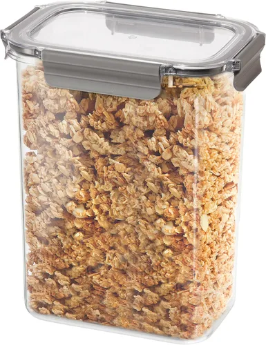 Miniatura 11 de Oggi Clarity - Contenedor hermético para almacenamiento de alimentos a prueba de fugas, ultra transparente, sin BPA, recipiente sellable con tapa