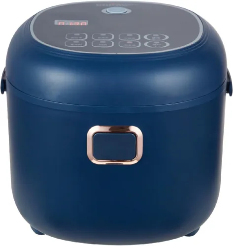 Miniatura 9 de Mini olla arrocera eléctrica de 2 litros, calentador de alimentos de 12 V/24 V, portátil, antiadherente, viaje para automóvil, camión, pequeña olla