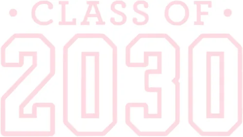 Miniatura 28 de Class of 2030 Iron On Decal, Senior Class Shirt Patch, Heat Transfer, HTV Graphic Tshirt Sticker, DIY Crafts, Pick Size Color, Iron-On Almost Gold