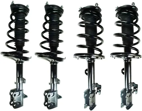 Miniatura 30 de Detroit Axle - 4 piezas de soportes para Toyota 2004 2005 2006 2007 2008 2009 Prius, soportes delanteros y traseros con resortes helicoidales