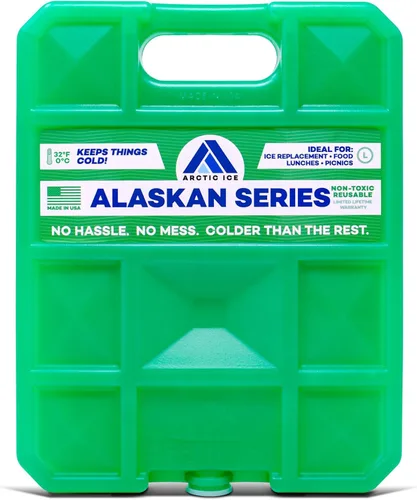Miniatura 13 de Arctic Ice Bolsa de hielo reutilizable de larga duración de la serie Alaskan, se congela a 32 ° Fahrenheit, mantiene los alimentos y bebidas frescos