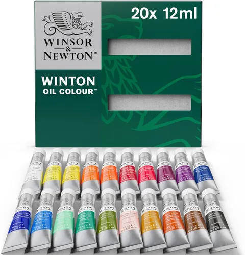 Miniatura 14 de Juego de 6 tubos de pintura al óleo Winsor & Newton, 0.71 fl oz