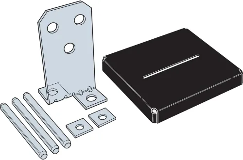 Miniatura 6 de Simpson Strong-Tie CPT88Z CPTZ ZMAX Base de poste oculta galvanizada para 8x8 (paquete de 6)