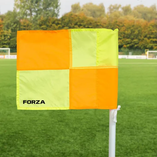 Miniatura 4 de FORZA Banderas de esquina de fútbol - Juego de 4 banderas de esquina con resorte - Equipo de campo de fútbol