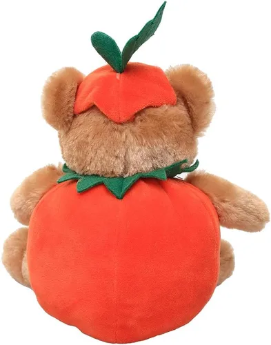 Miniatura 7 de Plushland Oso de peluche de Halloween con disfraz de calabaza, juguete suave, regalos para niños, 9 pulgadas