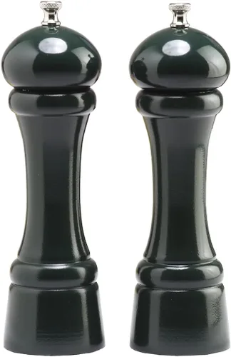Miniatura 9 de Chef Specialties Molinillo de pimienta Windsor de 8 pulgadas y molino de sal, naranja mantequilla