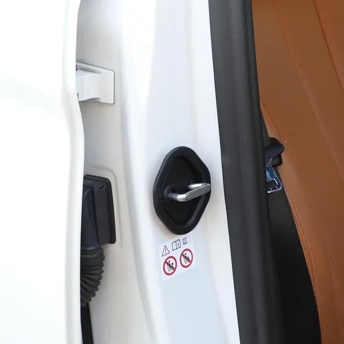 Miniatura 7 de TOMALL 4 pestillos de silicona para puerta de automóvil compatibles con Honda Accord Civic CR-V XR-V HR-V UR-V Odyssey Crosstour Pilot Vezel