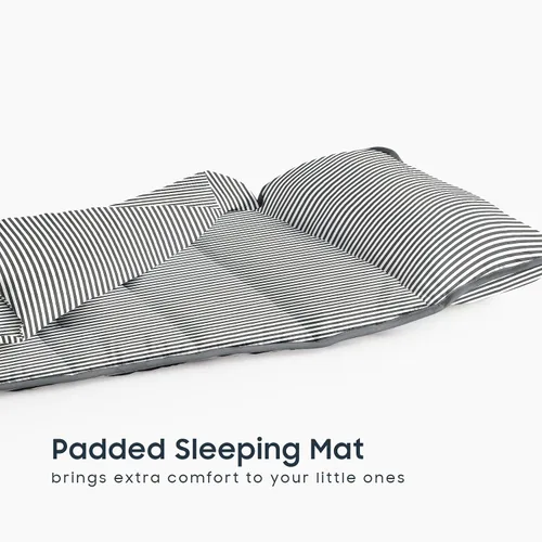 Miniatura 5 de Wake In Cloud - Tapete para siesta para niños pequeños con almohada y manta, tela 100% algodón, para niños y niñas de 3 años más en guardería
