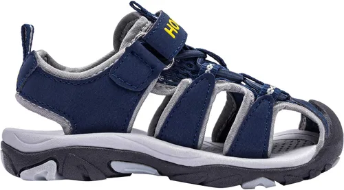 Miniatura 4 de BODATU - Sandalias de verano para niños y niñas, para exteriores, playa y deportes, con puntera cerrada (para bebé, niñas y niños pequeños y grandes)