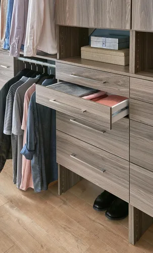 Miniatura 2 de ClosetMaid SuiteSymphony - Cajón de madera, accesorio para complementar, estilo moderno, para almacenamiento, ropa de armario, tamaño de 5 pulgadas