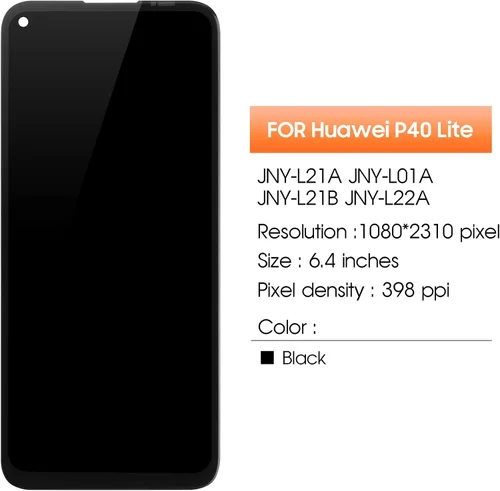 Miniatura 2 de Pantalla para Huawei P40 Lite 4G Reemplazo de pantalla para P40 Lite 4G LCD Pantalla JNY-L21A, JNY-L01A, JNY-L21B Pantalla táctil Digitalizador