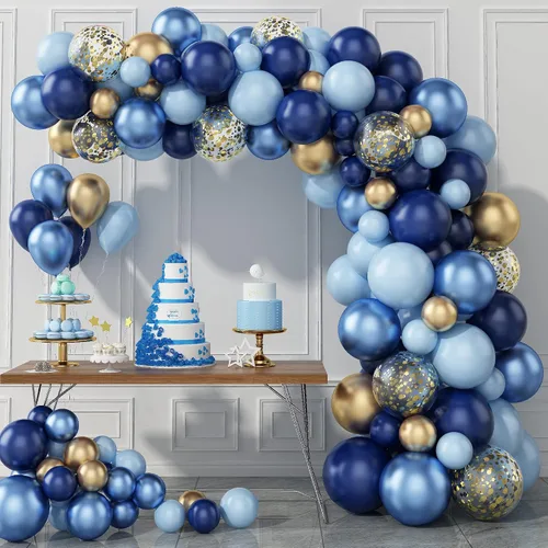 Miniatura 10 de Kit de Guirnalda de Globos de Navidad, 108 Piezas Globos Retro Verde Oscuro Rojo Oro Arco con Globos 4D, Globos de Caramelo en Forma de Bastón