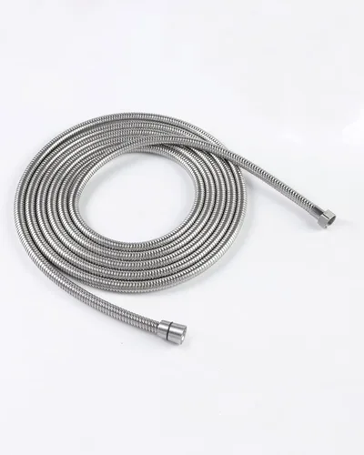 Miniatura 14 de PHASAT Manguera de ducha, reemplazo de manguera de ducha extra larga de 138 pulgadas, manguera de cabezal de ducha de acero inoxidable 304, Níquel