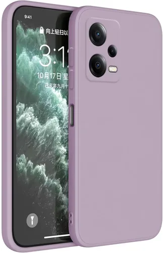 Miniatura 11 de Funda de silicona TPU compatible con Redmi Note 12 Pro 5G (6.67 pulgadas), funda de funda, color blanco antiguo