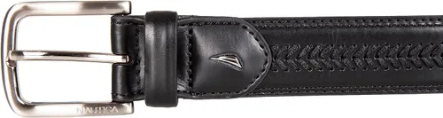 Miniatura 3 de Nautica Men's Dress Leather Belt for Suits and Pants Classic Business Fashion Adjustable Metal Buckle