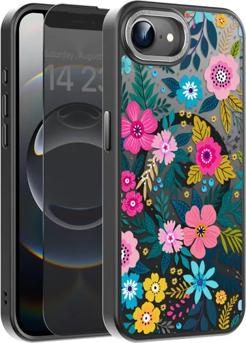 Miniatura 148 de Goodon Funda para iPhone 17 Pro con protector de pantalla de privacidad, compatible con Magsafe, a prueba de golpes, translúcida mate, bonita funda