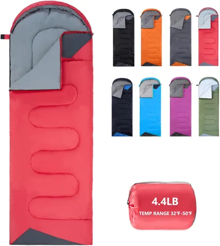 Miniatura 12 de Sleeping Bags for Adults Backpacking Lightweight Waterproof- Cold Weather Sleeping Bag for Girls Boys Mens for Warm Camping Hiking Outdoor Travel