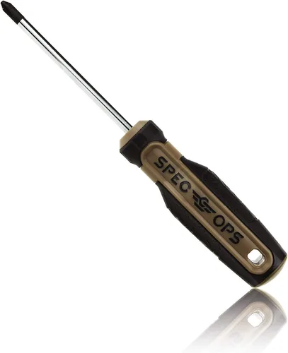 Miniatura 7 de Spec Ops Tools destornillador Phillips, #1 x 3", punta magnética, eje de acero Cr-Mo, 3% donado a veteranos