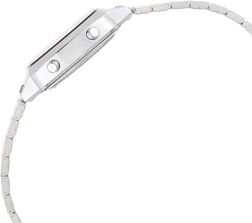 Miniatura 3 de Casio LA-670WA-4 - Reloj digital para mujer con pulsera de metal