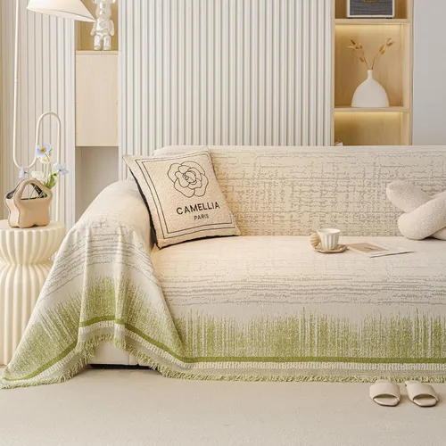 Miniatura 28 de ROOMLIFE Manta Funda Azteca Bohemia para Sofá, Decoración del Hogar Estilo Granja, Fundas de Sofá para Loveseat, Sofás de 2/3 Cojines, Apta