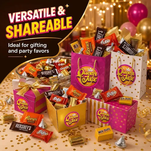 Miniatura 4 de Paquete Surtido de Dulces de Chocolate a Granel – 1.5 Lb Mezcla de Dulces de Chocolate a Granel – Dulces de Chocolate a Granel – Chocolate – Barras