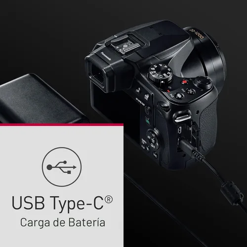 Miniatura 11 de Panasonic LUMIX FZ80D - Cámara digital para apuntar y disparar, grabación de foto/video 4K con estabilizador de imagen óptica de potencia, cámara