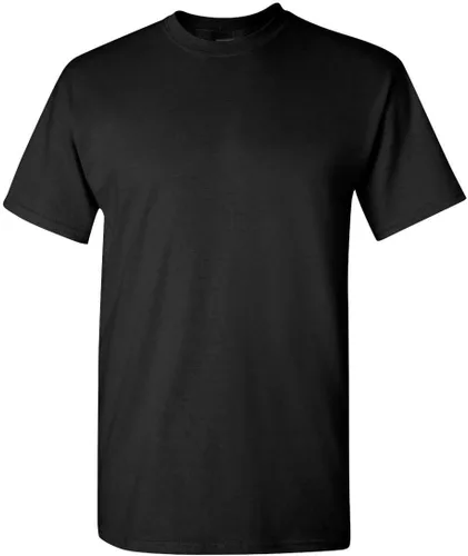 Miniatura 2 de Gildan - Camiseta unisex de algodón pesado en blanco, (G5000), negro, talla M