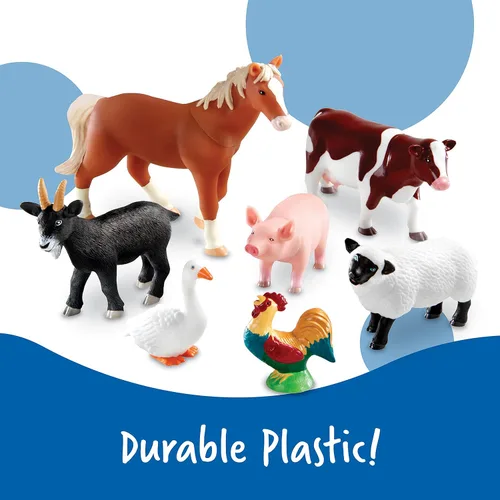 Miniatura 5 de Learning Resources, Juguetes de animales de granja gigantes, Multicolor