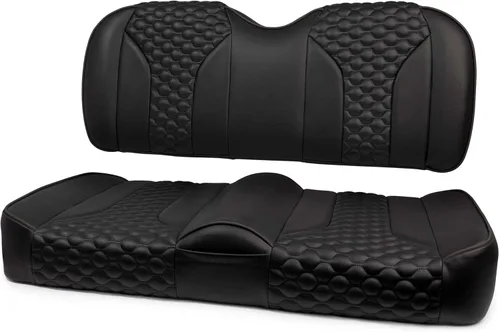 Miniatura 7 de MODZ® FS2 Asiento delantero personalizado para carrito de golf para Club Car Precedent/Onward/Tempo - [2004 en adelante] - Base negra