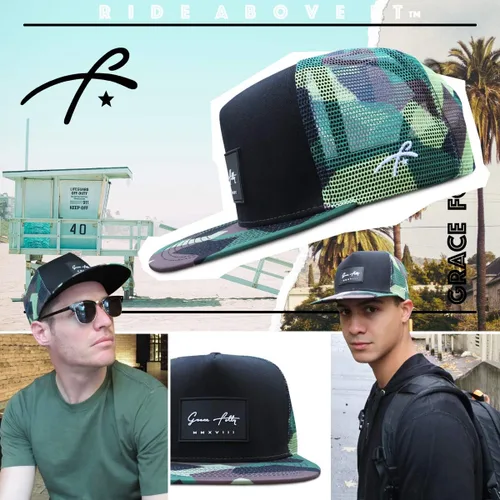 Miniatura 61 de Grace Folly - Gorra trucker unisex gorra de malla con cierre trasero