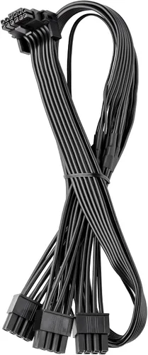 Miniatura 4 de CableMod Basics RT-Series 12VHPWR Cable PCI-e de 90 grados StealthSense para ASUS/Seasonic/Phanteks - Variant B