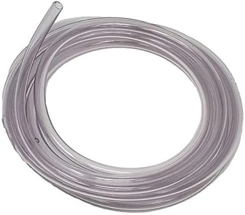Sealproof - Tubo de vinilo transparente de PVC sin reforzar, 1/4 pulgadas de diámetro interno x 3/8 pulgadas de diámetro exterior