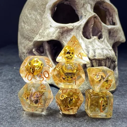 Miniatura 26 de Sage's Portal Familiars and Reagents - Juego de dados de resina para DND, juego de dados poliédricos para Dungeons and Dragons RPG de mesa TTRPG