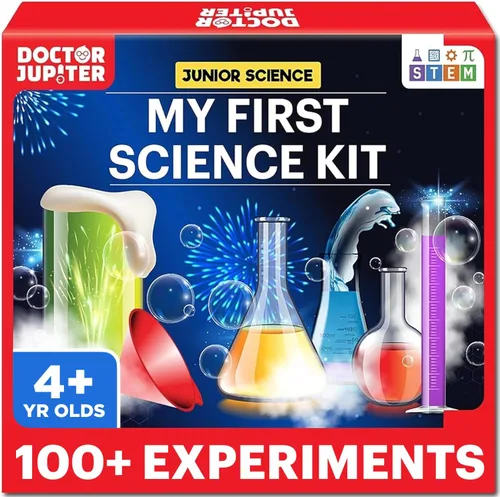 Miniatura 8 de Doctor Jupiter Mi primer set de regalos de ciencia para niños de 4 años en adelante Set de mi primer kit de ciencia y kit de ciencia asombroso