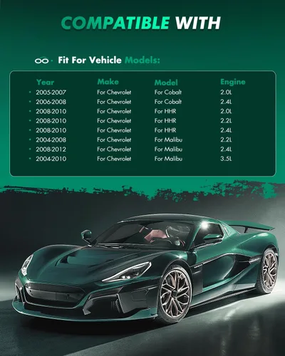 Miniatura 2 de SCITOO Rotores de freno sólidos traseros de 10.63 pulgadas + pastillas de freno de cerámica de repuesto para Chevy Cobalt, Malibu, HHR, Pontiac G5