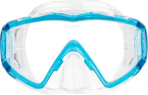 Miniatura 9 de Cressi Máscara grande de visión amplia para buceo y esnórquel, falda de silicona suave para un excelente sellado - Pano 3: diseñado en Italia