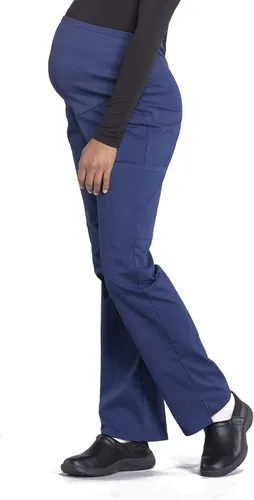 Miniatura 3 de Cherokee Pantalones de maternidad para mujer ropa de trabajo profesional suave elástico WW220