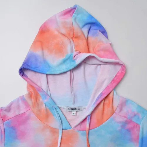 Miniatura 128 de GINKANA Sudadera con capucha para mujer, manga larga, lactancia materna, ropa casual