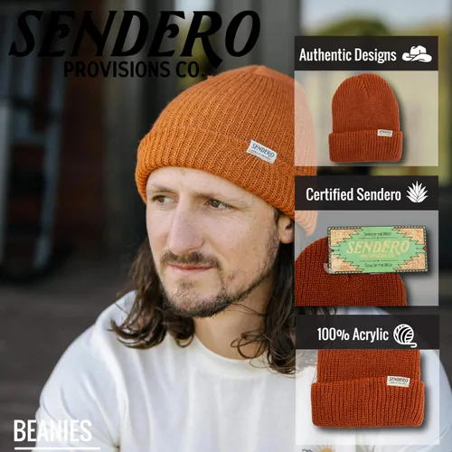 Miniatura 2 de Sendero Provisions Co. Gorro vintage con puños para exteriores para hombre y mujer
