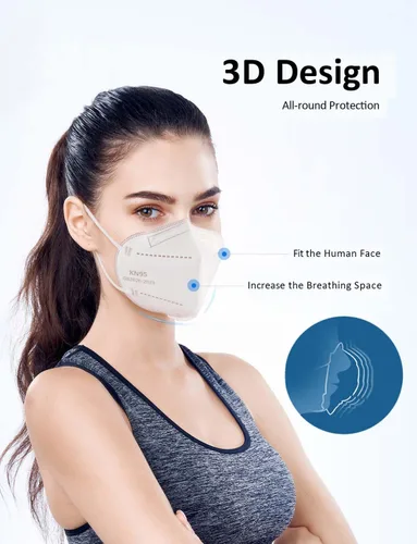 Miniatura 3 de KN95 Face Mask 5-Ply Breathable & Comfortable Filter Safety Mask