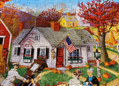Miniatura 7 de MasterPieces Rompecabezas EZ Grip de 300 piezas, hallazgos de otoño, 18 x 24 pulgadas