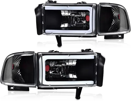 Miniatura 33 de CNNELL Conjunto de faros delanteros compatible con Ford F150 Pickup 2004-2008/Lincoln Mark LT 2006-2008