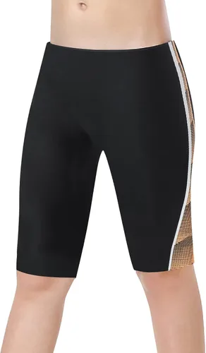 Pantalones cortos de natación deportivos para niños y jóvenes, de secado rápido, con cordón, suaves UPF 50+