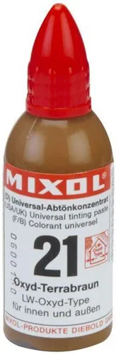 Miniatura 48 de Mixol Tintes Universales, Óxido Marrón Oscuro, #23, 20 ml #23 Marrón oscuro - Óxido