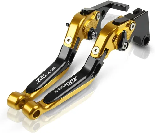Miniatura 13 de DOUKI Para Yamaha XJ6N XJ6 Diversion 2009-2015 Palancas de embrague de freno extensibles plegables ajustables con logotipo CNC accesorios palanca
