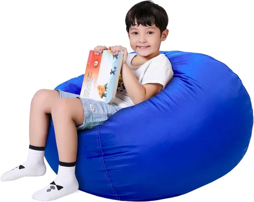 Miniatura 43 de Lukeight - Puf de almacenamiento de animales de peluche para niños, funda para puf de dinosaurio con cremallera para organizar la habitación