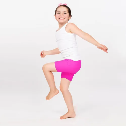 Miniatura 4 de Resinta 6 Pack Toddler Girls Shorts Bike Dance Shorts