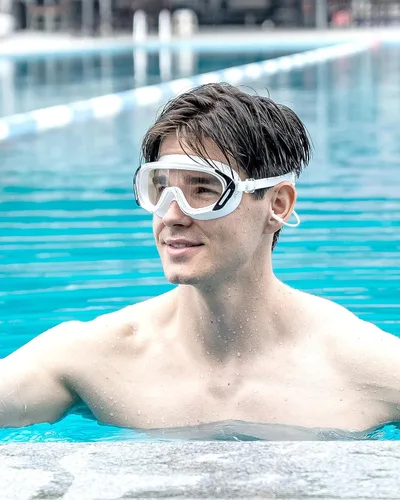 Miniatura 4 de Seasprint - Gafas de natación gris + blanco